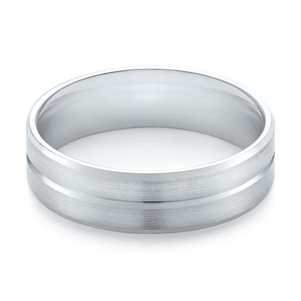 Men's Wedding Ring - Flat View -  103797