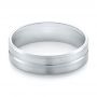 Men's Wedding Ring - Flat View -  103797 - Thumbnail