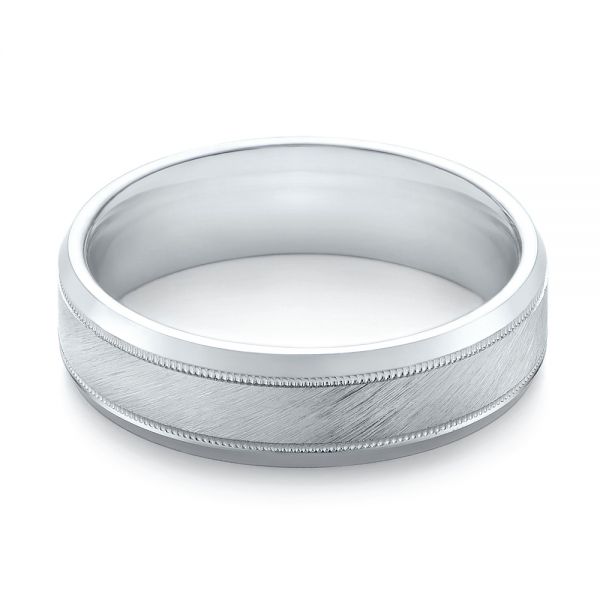 Men's Wedding Ring - Flat View - 103804