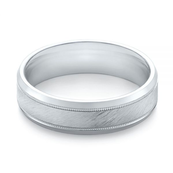 Men's Wedding Ring - Flat View -  103804