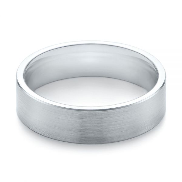 Men's Wedding Ring - Flat View -  103807