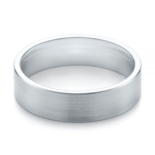 Men's Wedding Ring - Flat View -  103807