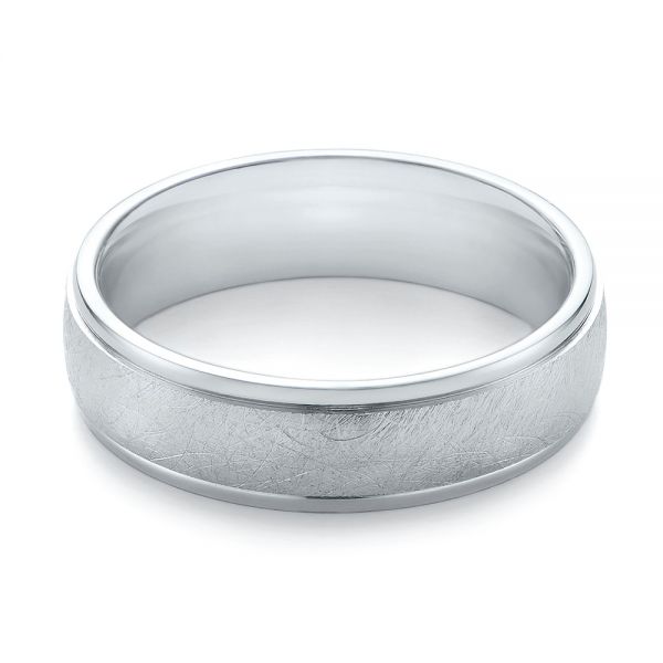 Men's Wedding Ring - Flat View -  103808