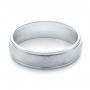 Men's Wedding Ring - Flat View -  103808 - Thumbnail
