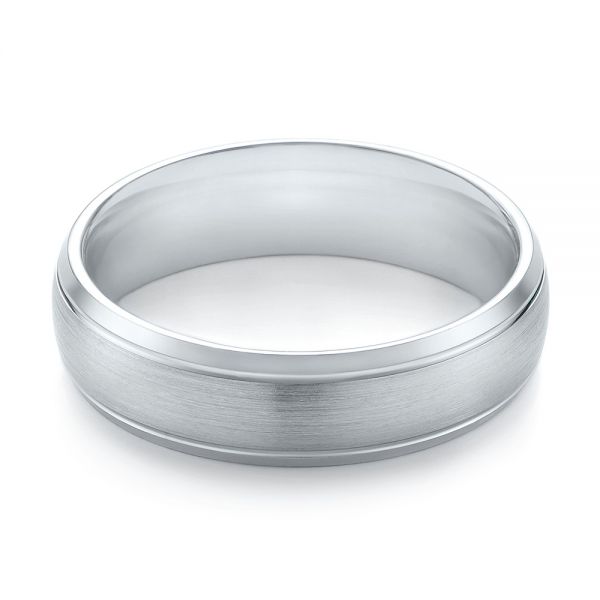 Men's Wedding Ring - Flat View -  103810