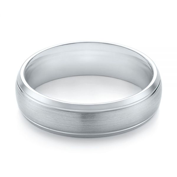 Men's Wedding Ring - Flat View - 103810
