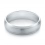 Men's Wedding Ring - Flat View -  103810 - Thumbnail