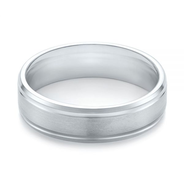 Men's Wedding Ring - Flat View -  103813