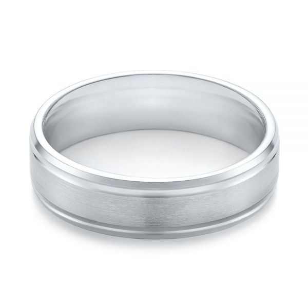 Men's Wedding Ring - Flat View - 103813