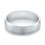 Men's Wedding Ring - Flat View -  103813 - Thumbnail