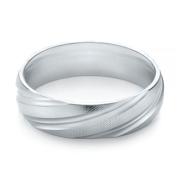 Men's Wedding Ring - Flat View -  103815