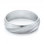 Men's Wedding Ring - Flat View -  103815 - Thumbnail