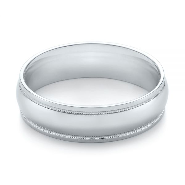 Men's Wedding Ring - Flat View - 103816