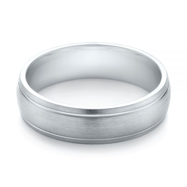 Men's Wedding Ring - Flat View -  103817