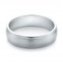 Men's Wedding Ring - Flat View -  103817 - Thumbnail