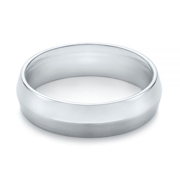 Men's Wedding Ring - Flat View -  103818