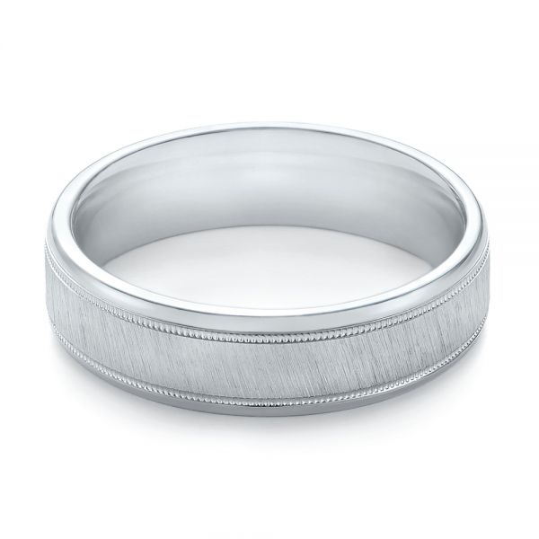 Men's Wedding Ring - Flat View - 103819