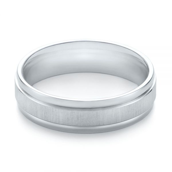 Men's Wedding Ring - Flat View -  103820