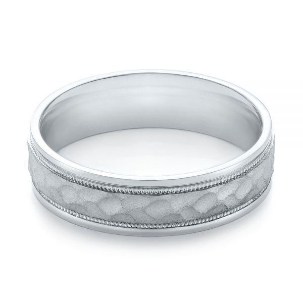 Men's Wedding Ring - Flat View - 103821