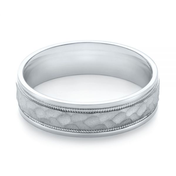 Men's Wedding Ring - Flat View -  103821