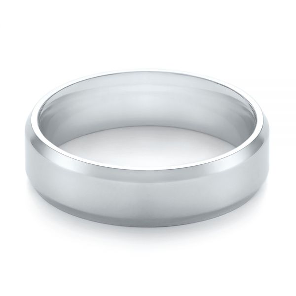 Men's Wedding Ring - Flat View -  103885