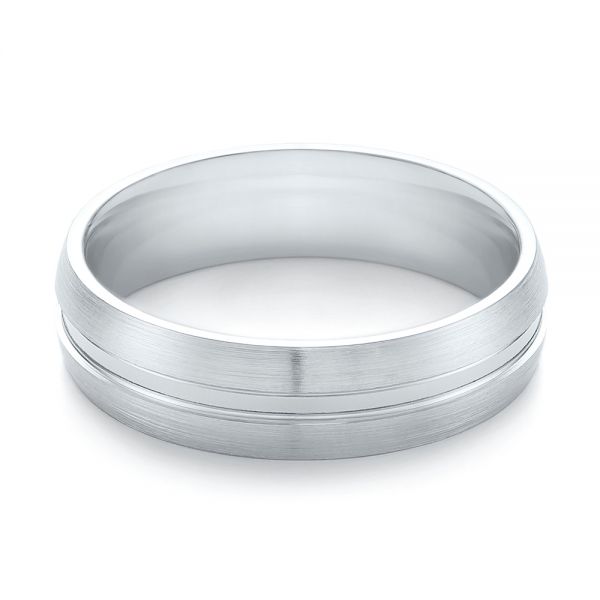 Men's Wedding Ring - Flat View -  103888