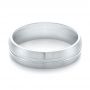 Men's Wedding Ring - Flat View -  103888 - Thumbnail