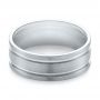 Men's Wedding Ring - Flat View -  103947 - Thumbnail