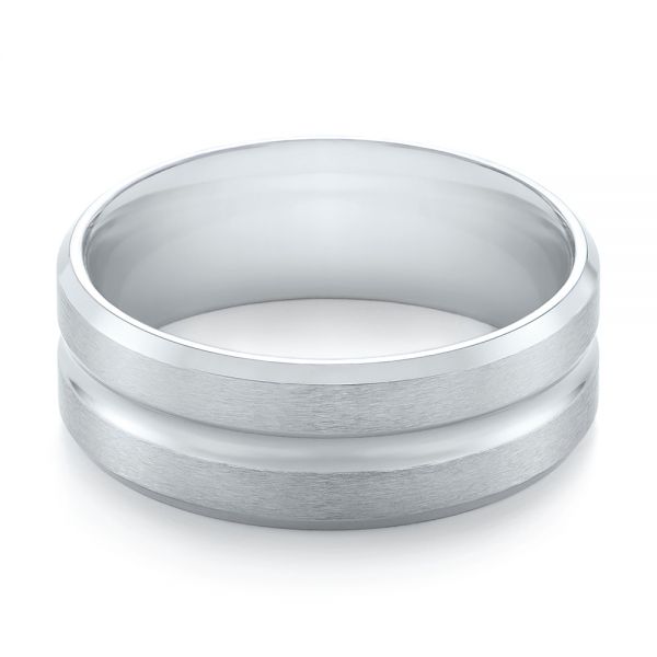 Men's Wedding Ring - Flat View -  103953