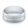 Men's Wedding Ring - Flat View -  103953 - Thumbnail