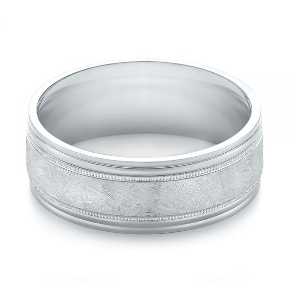 Men's Wedding Ring - Flat View -  103955