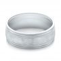 Men's Wedding Ring - Flat View -  103955 - Thumbnail