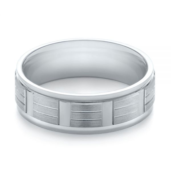 Men's Wedding Ring - Flat View -  103962