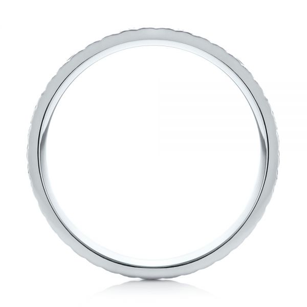 Men's Wedding Ring - Front View -  103806