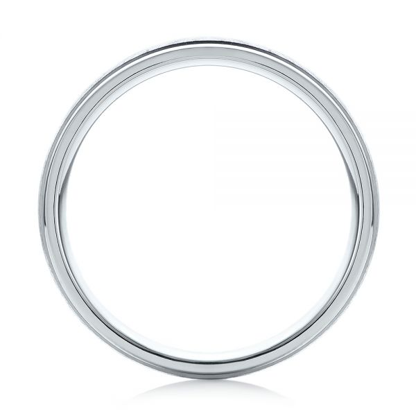 Men's Wedding Ring - Front View -  103808