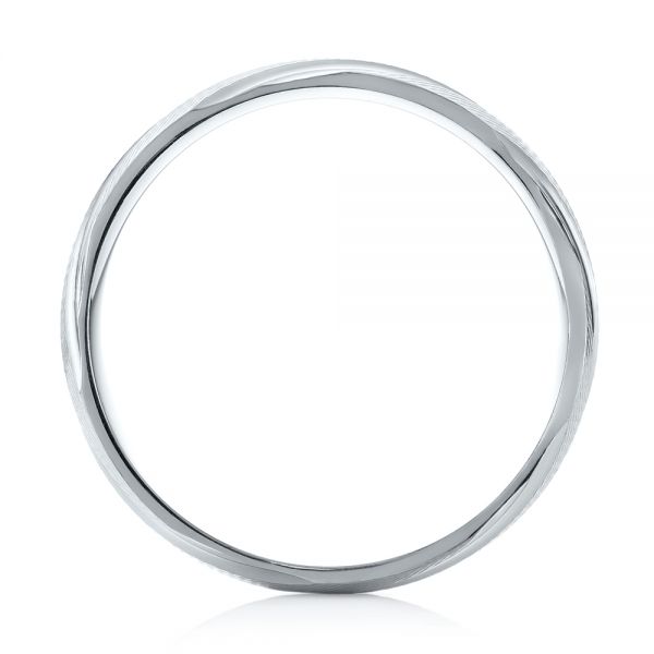 Men's Wedding Ring - Front View -  103815