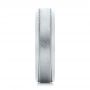 Men's Wedding Ring - Side View -  103804 - Thumbnail