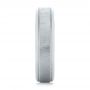 Men's Wedding Ring - Side View -  103819 - Thumbnail