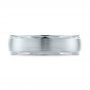 Men's Wedding Ring - Top View -  103783 - Thumbnail