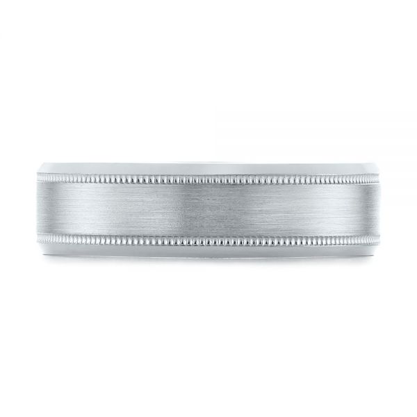 Men's Wedding Ring - Top View - 103791