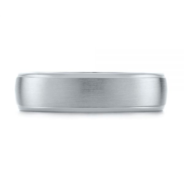 Men's Wedding Ring - Top View - 103795