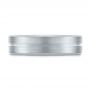 Men's Wedding Ring - Top View -  103797 - Thumbnail