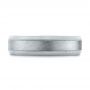 Men's Wedding Ring - Top View -  103804 - Thumbnail