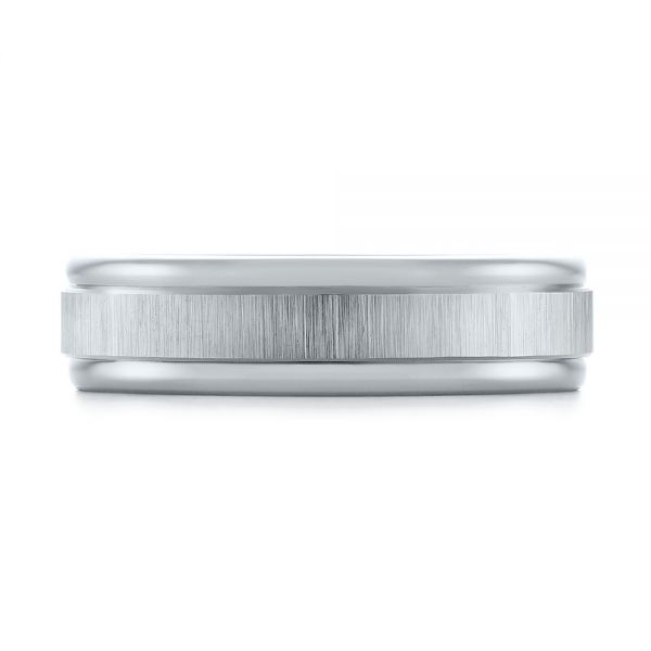 Men's Wedding Ring - Top View -  103820