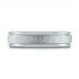 Men's Wedding Ring - Top View -  103820 - Thumbnail