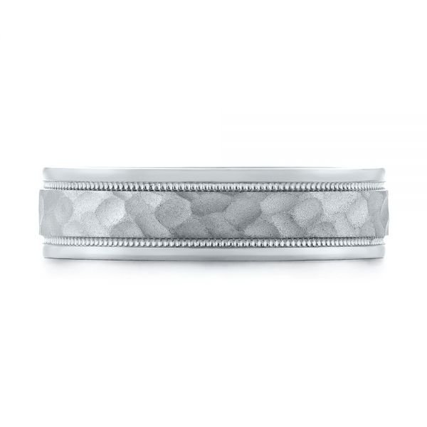 Men's Wedding Ring - Top View - 103821