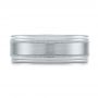 Men's Wedding Ring - Top View -  103946 - Thumbnail