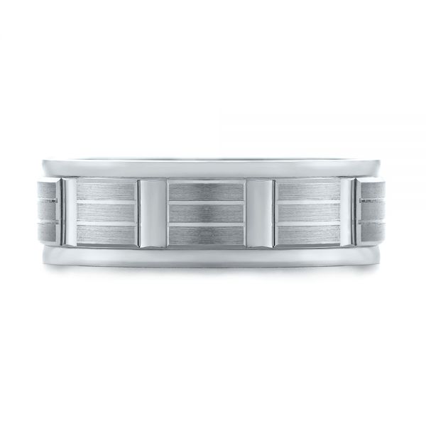 Men's Wedding Ring - Top View -  103962