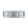 Men's Wedding Ring - Top View -  103962 - Thumbnail