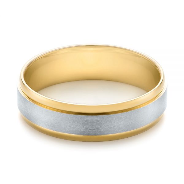 Men's Wedding Ring - Flat View -  103790